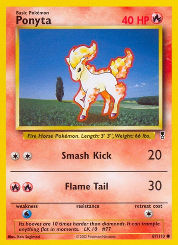 Image for Ponyta (087/110) [Legendary Collection]