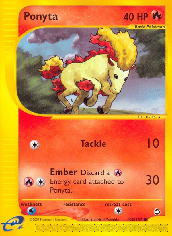 Image for Ponyta (102/147) [Aquapolis]