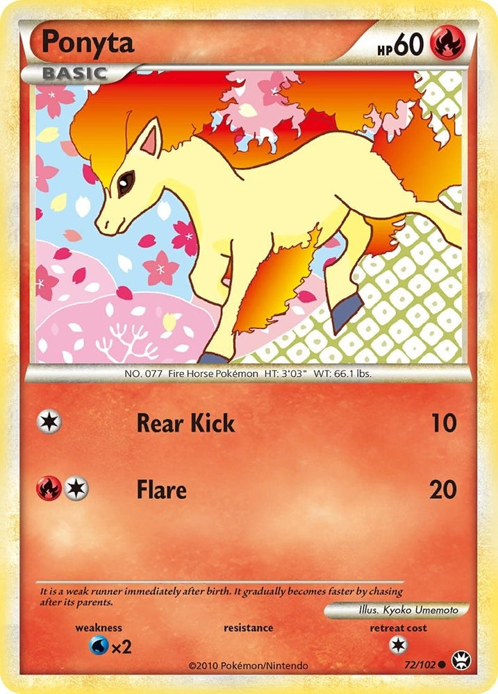 Image for Ponyta (72/102) [Triumphant]