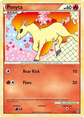 Image for Ponyta (72/102) [Triumphant]