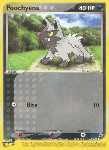Image for Poochyena (63/109) [Ruby and Sapphire]