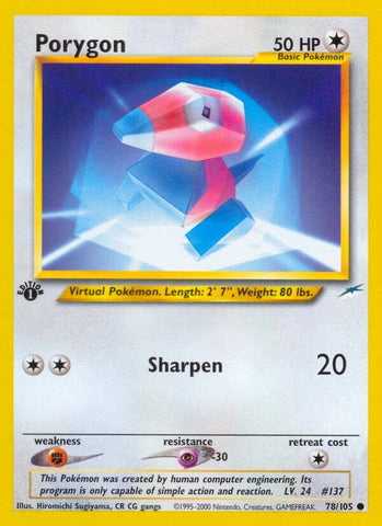 Image for Porygon (078/105) - Pokemon