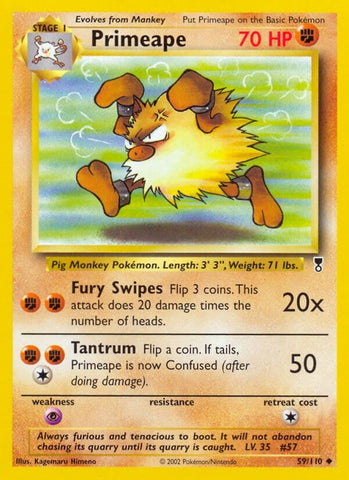 Image for Primeape (059/110) [Legendary Collection]