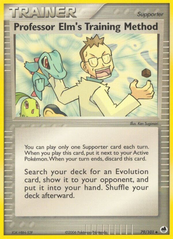 Image for Professor Elm's Training Method (79/101) [Dragon Frontiers]