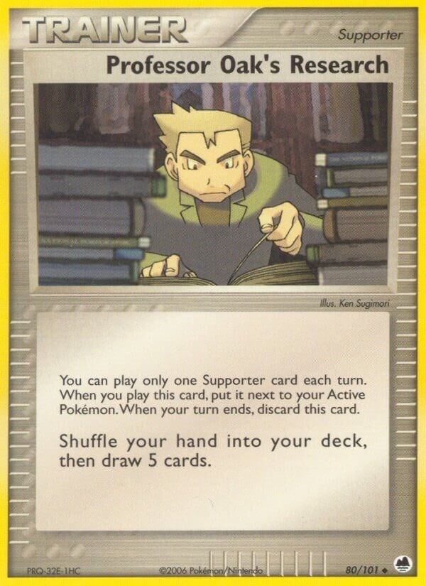 Image for Professor Oak's Research (80/101) [Dragon Frontiers]