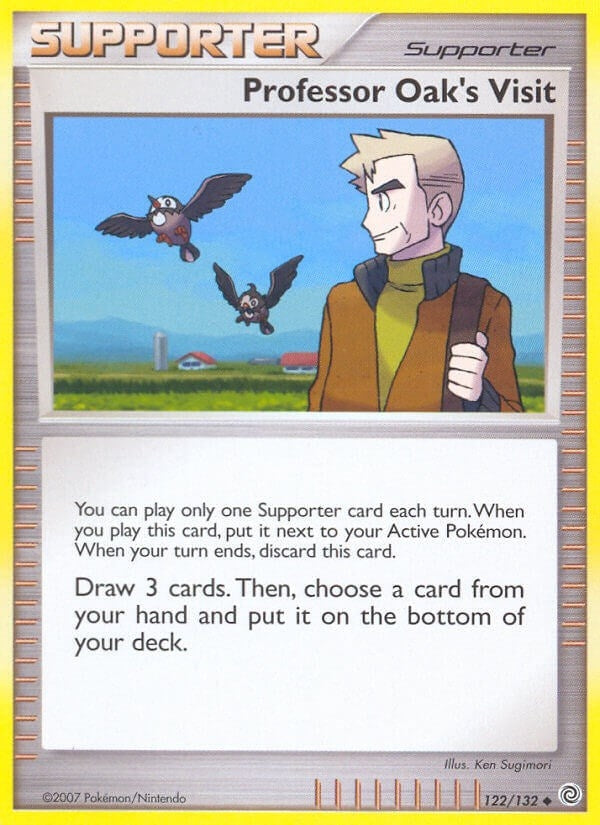 Image for Professor Oak's Visit (122/132) [Secret Wonders]