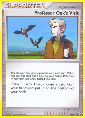 Image for Professor Oak's Visit (122/132) [Secret Wonders]