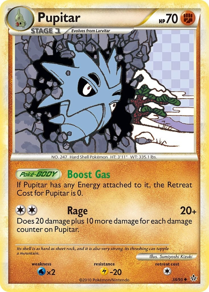 Image for Pupitar (38) (38/95) - Pokemon