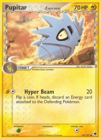 Image for Pupitar (Delta Species) (59/101) [Dragon Frontiers]