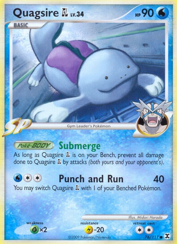 Image for Quagsire GL (76/111) [Rising Rivals]