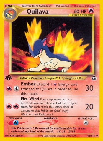 Image for Quilava (46) (046/111) - Pokemon