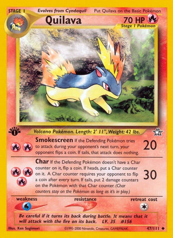 Image for Quilava (47) (047/111) - Pokemon