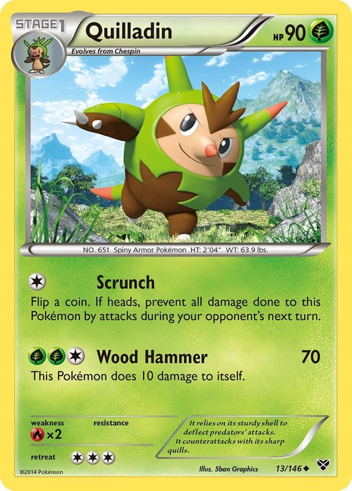 Image for Quilladin (13/146) - Pokemon
