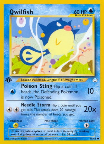 Image for Qwilfish (49/64) [Neo Revelation]