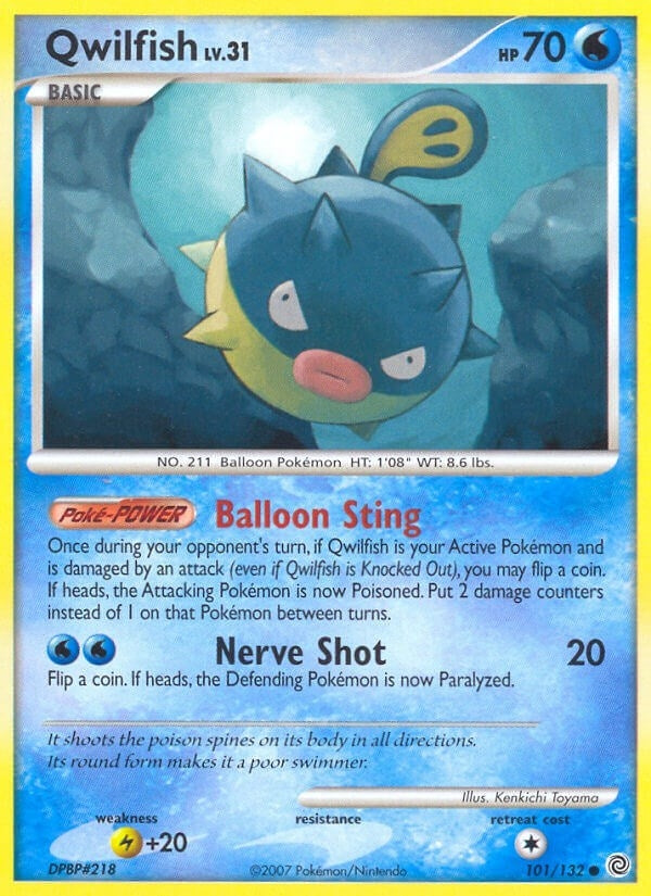 Image for Qwilfish (101/132) [Secret Wonders]