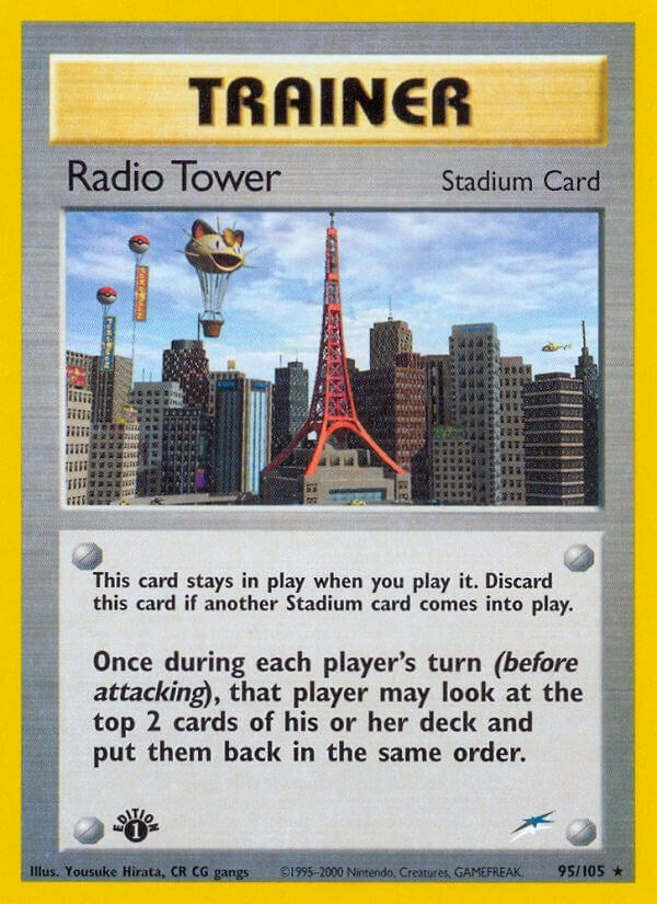 Image for Radio Tower (095/105) - Pokemon