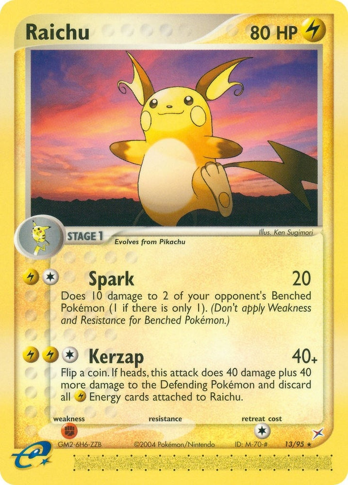 Image for Raichu (13/95) [Team Magma vs Team Aqua]