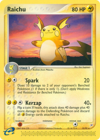 Image for Raichu (13/95) - Pokemon
