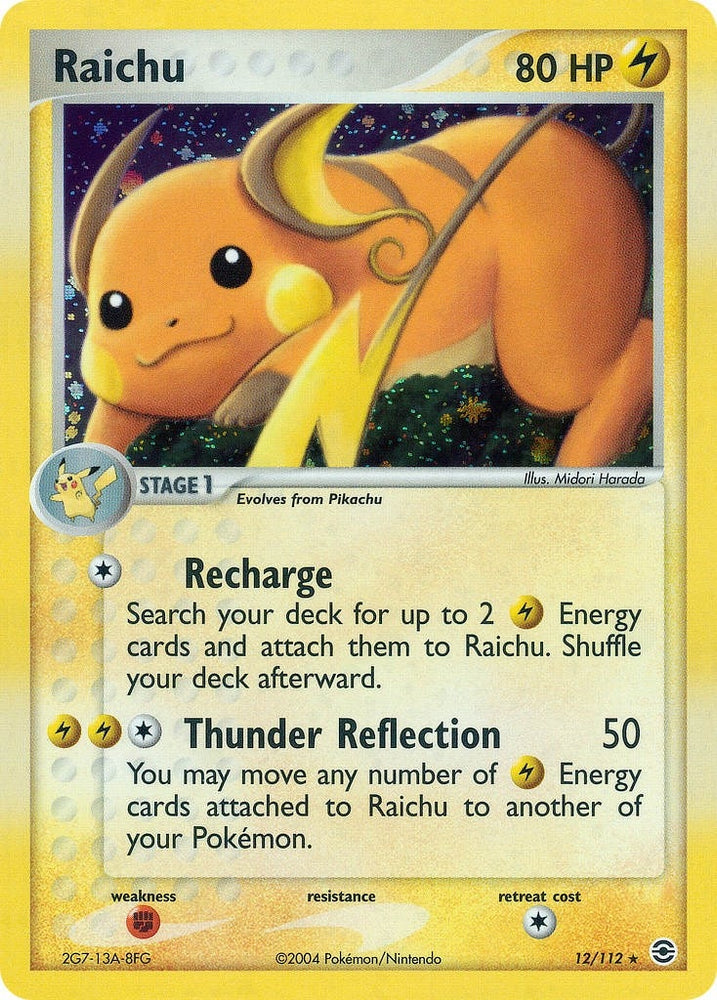 Image for Raichu (12/112) [FireRed & LeafGreen]