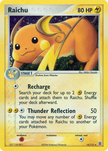 Image for Raichu (12/112) [FireRed & LeafGreen]