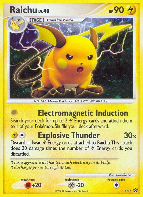 Image for Raichu (DP21) [Diamond and Pearl Promos]