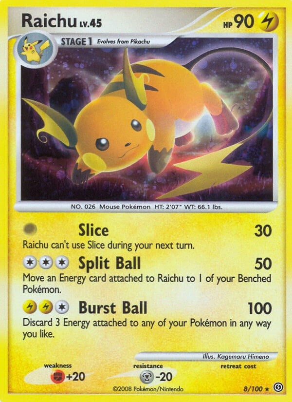 Image for Raichu (8/100) [Stormfront]