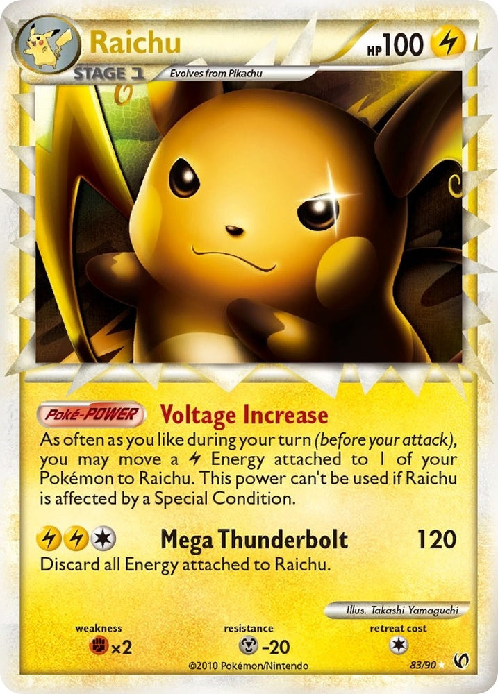 Image for Raichu (Prime) (83/90) [Undaunted]