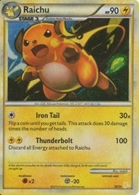 Image for Raichu (#30 Holo) (30/30) [HGSS Trainer Kit: Gyarados & Raichu]