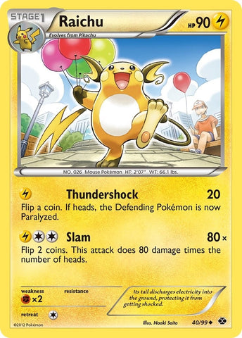 Image for Raichu (40/99) - Pokemon