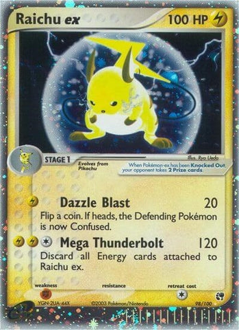 Image for Raichu ex (98/100) [Sandstorm]