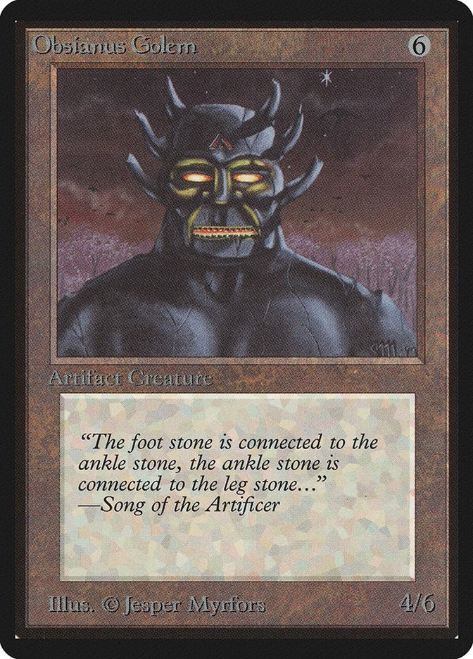 Image for Obsianus Golem [Beta Edition]
