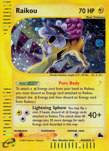 Image for Raikou (H26) (H26/H32) [Skyridge]