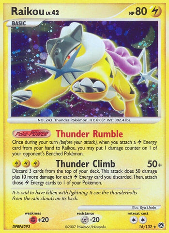 Image for Raikou (16/132) [Secret Wonders]