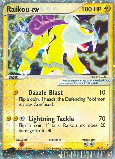 Image for Raikou ex (92/95) [Team Magma vs Team Aqua]