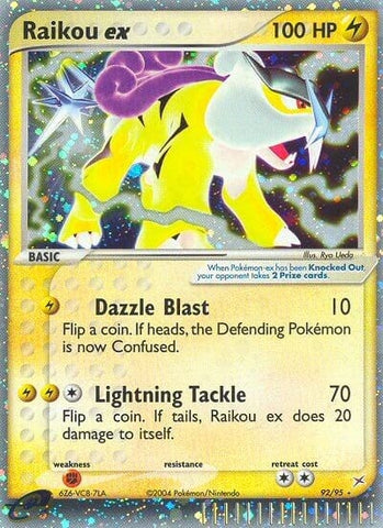 Image for Raikou ex (92/95) [Team Magma vs Team Aqua]