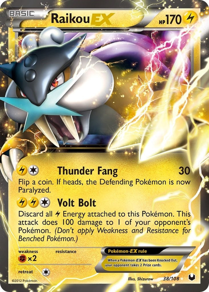 Image for Raikou EX (38/108) [Dark Explorers]