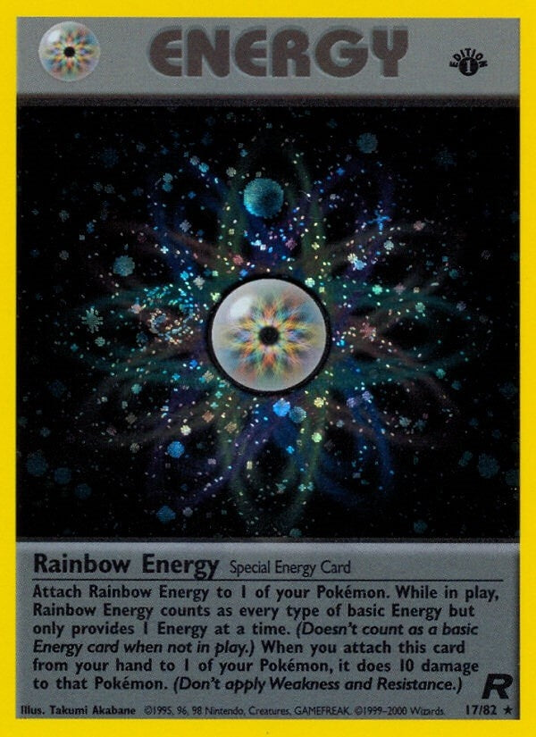 Image for Rainbow Energy (17) (17/82) [Team Rocket]