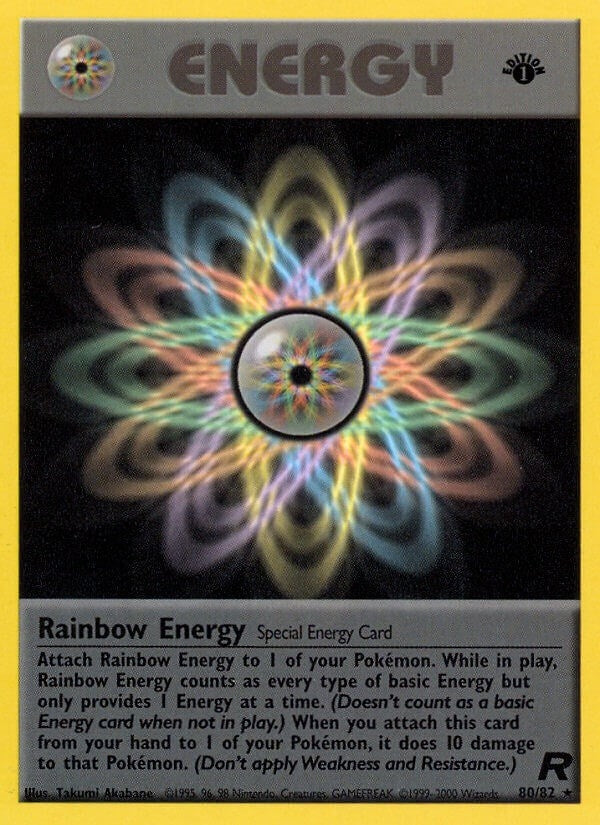 Image for Rainbow Energy (80) (80/82) [Team Rocket]