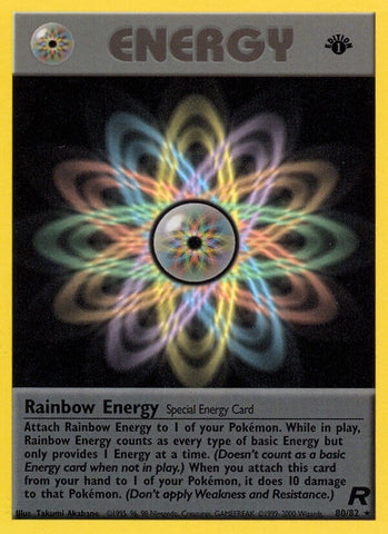 Image for Rainbow Energy (80) (80/82) [Team Rocket]