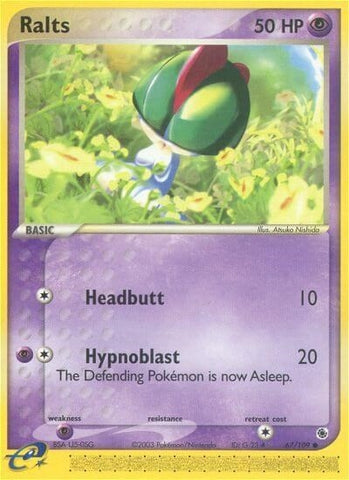 Image for Ralts (67/109) - Pokemon