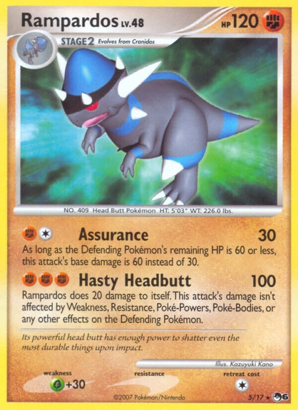 Image for Rampardos (005/017) [POP Series 6]
