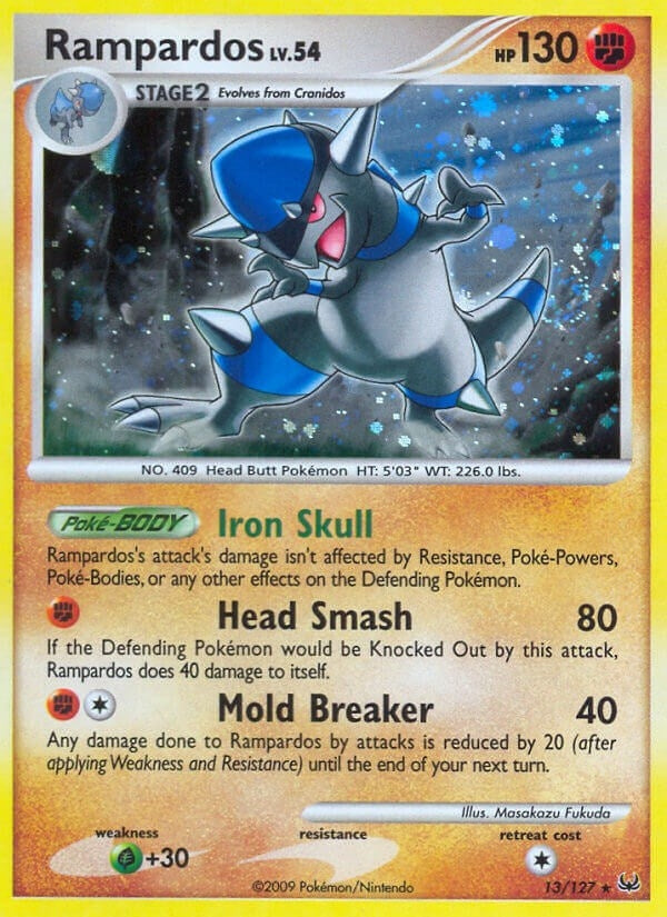 Image for Rampardos (13/127) [Platinum]