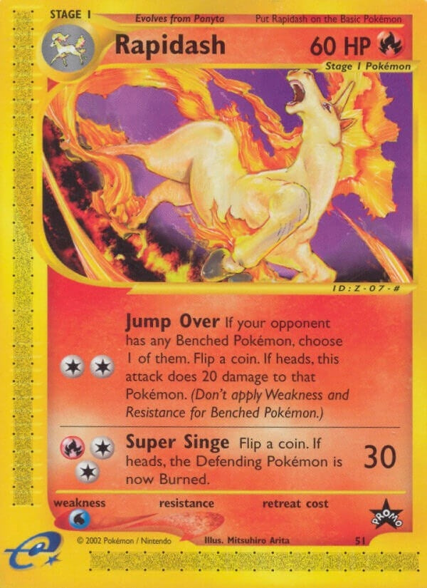 Image for Rapidash (51) (51/53) [WoTC Promo]