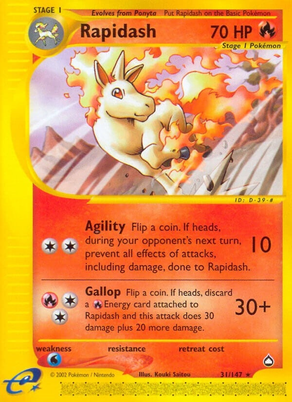 Image for Rapidash (031/147) [Aquapolis]