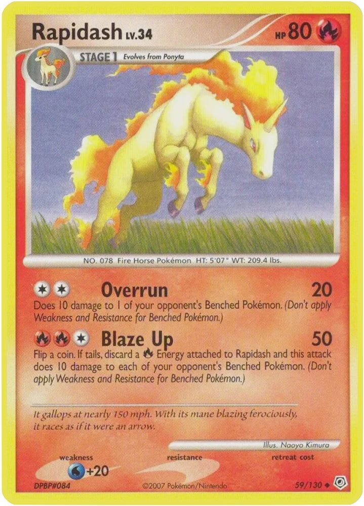 Image for Rapidash (59/130) [Diamond and Pearl]