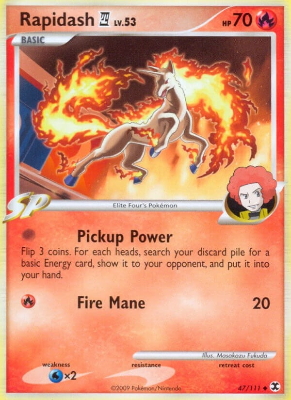 Image for Rapidash E4 (47/111) [Rising Rivals]