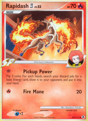 Image for Rapidash E4 (47/111) - Pokemon