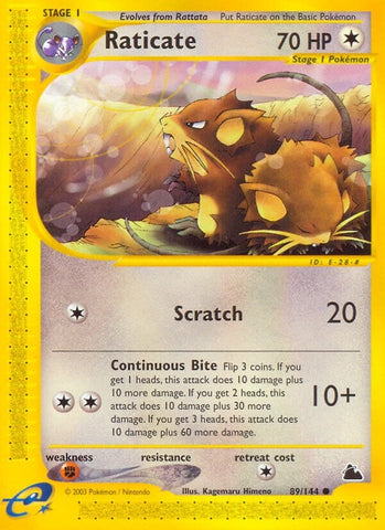 Image for Raticate (089/144) [Skyridge]