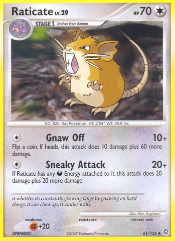 Image for Raticate (61/132) [Secret Wonders]