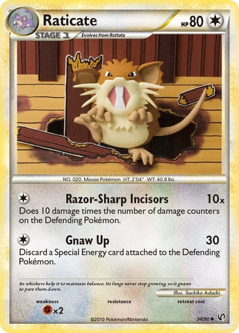 Image for Raticate (34/90) [Undaunted]